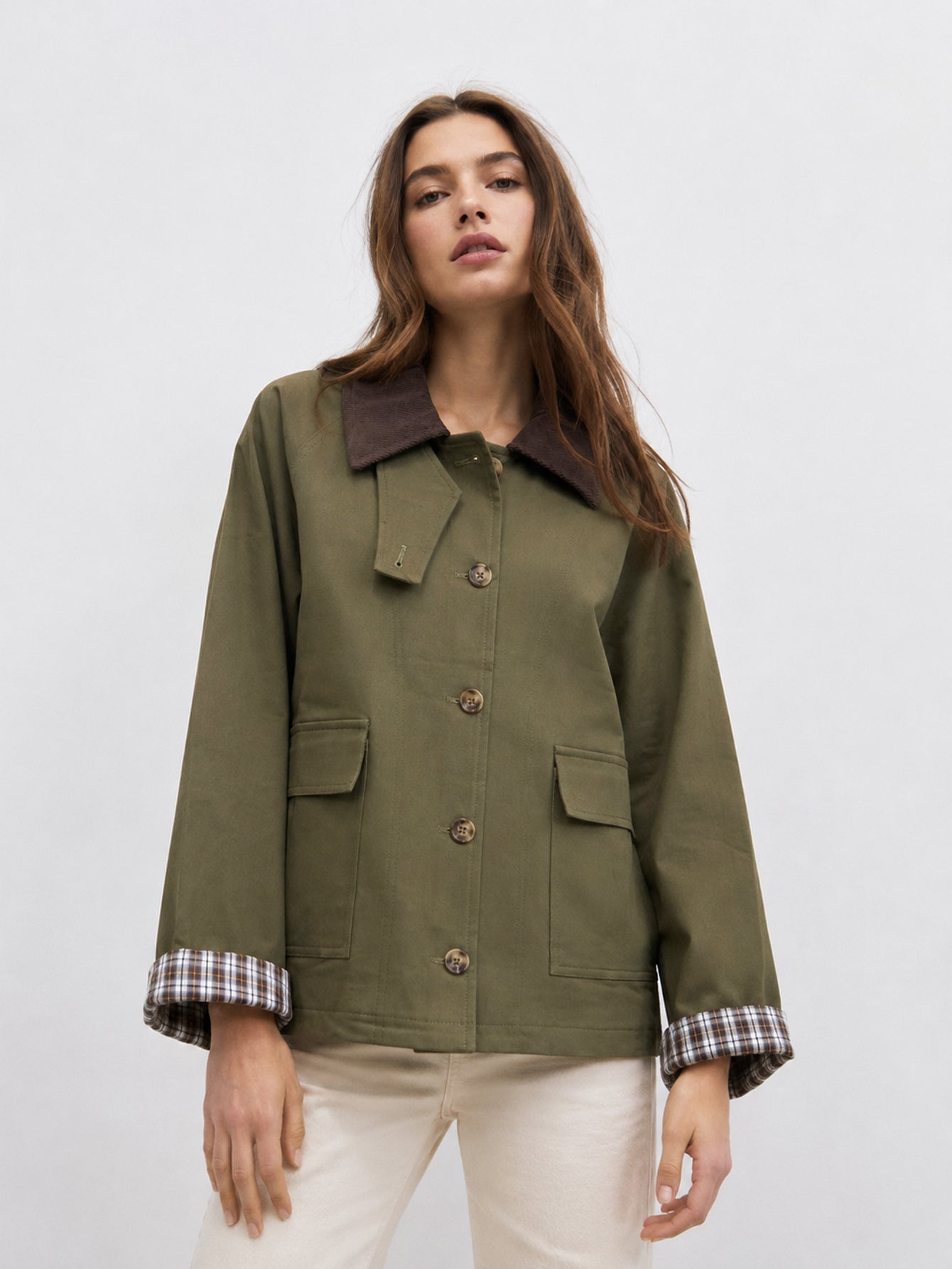 veste en coton pour femme vue 14