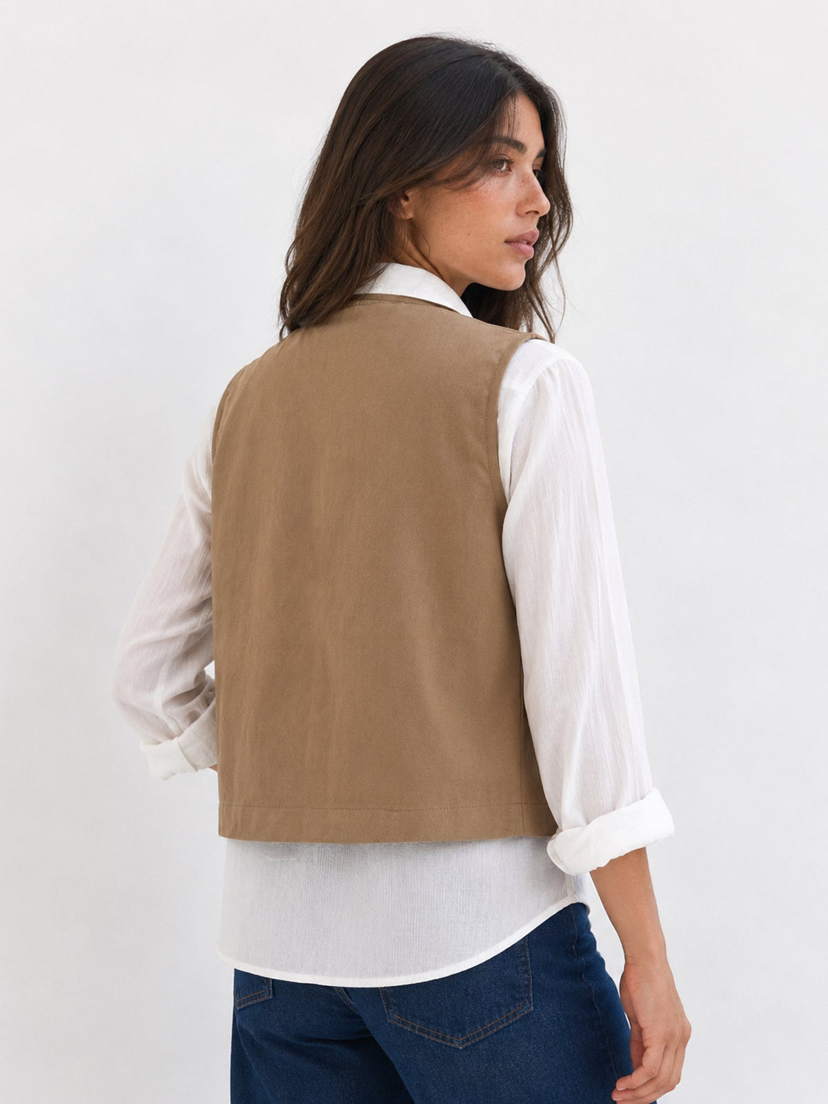 veste en coton pour femme vue 15