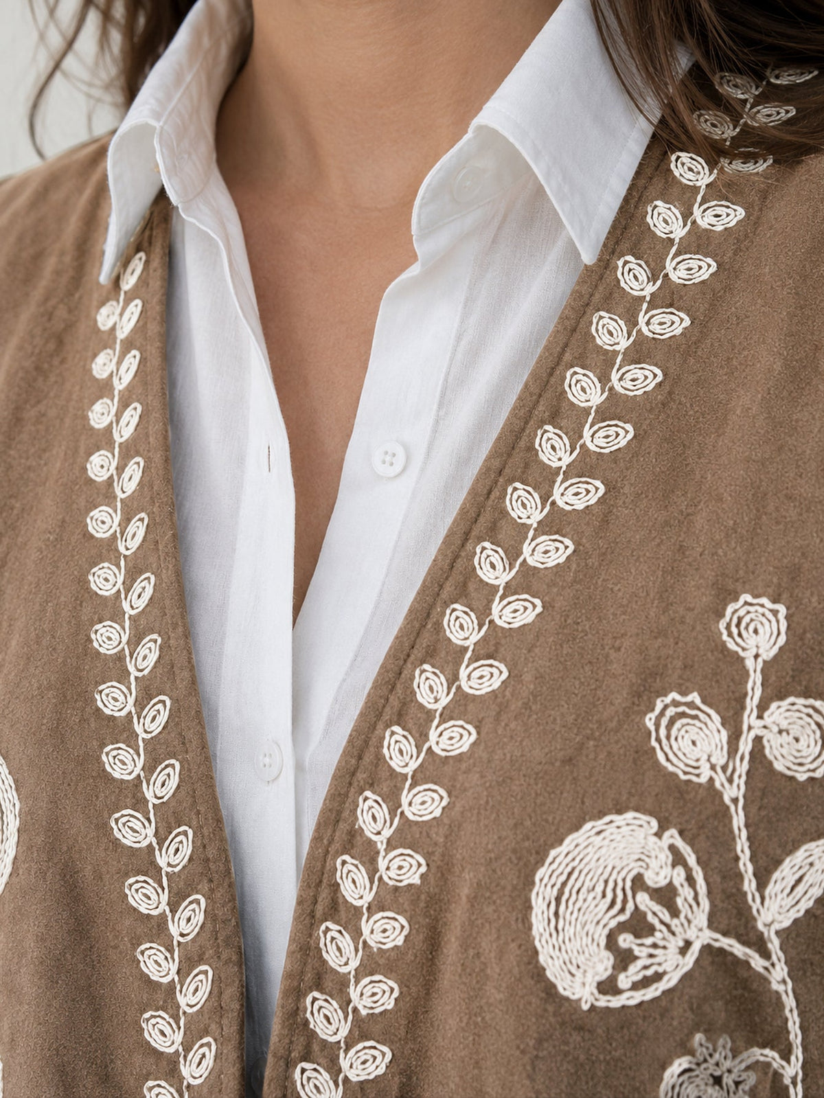 veste en coton pour femme vue 16