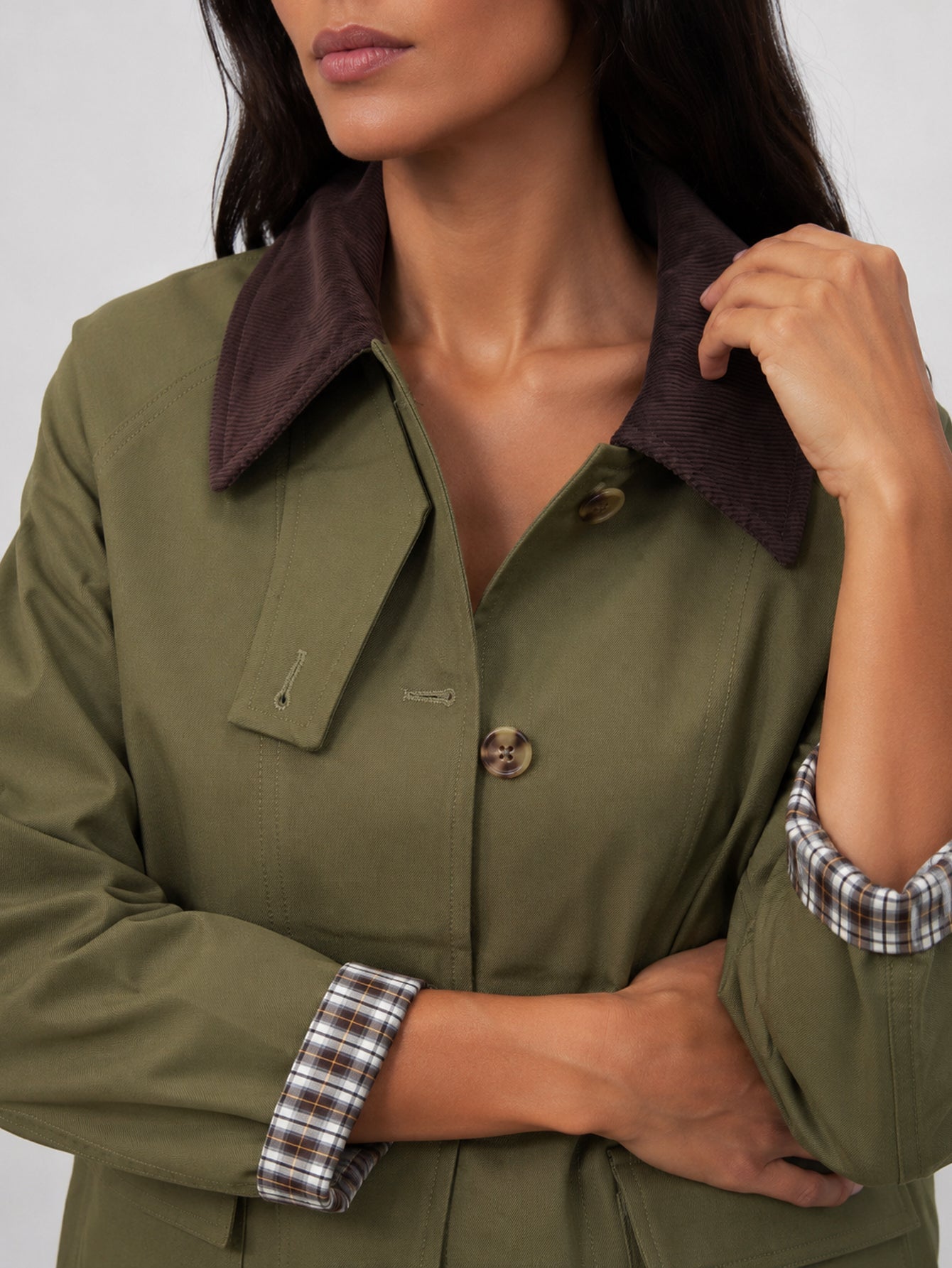 veste en coton pour femme vue 16