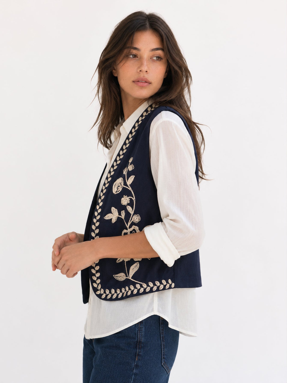 veste en coton pour femme vue 20