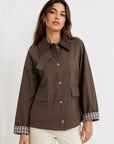 veste en coton pour femme vue 02