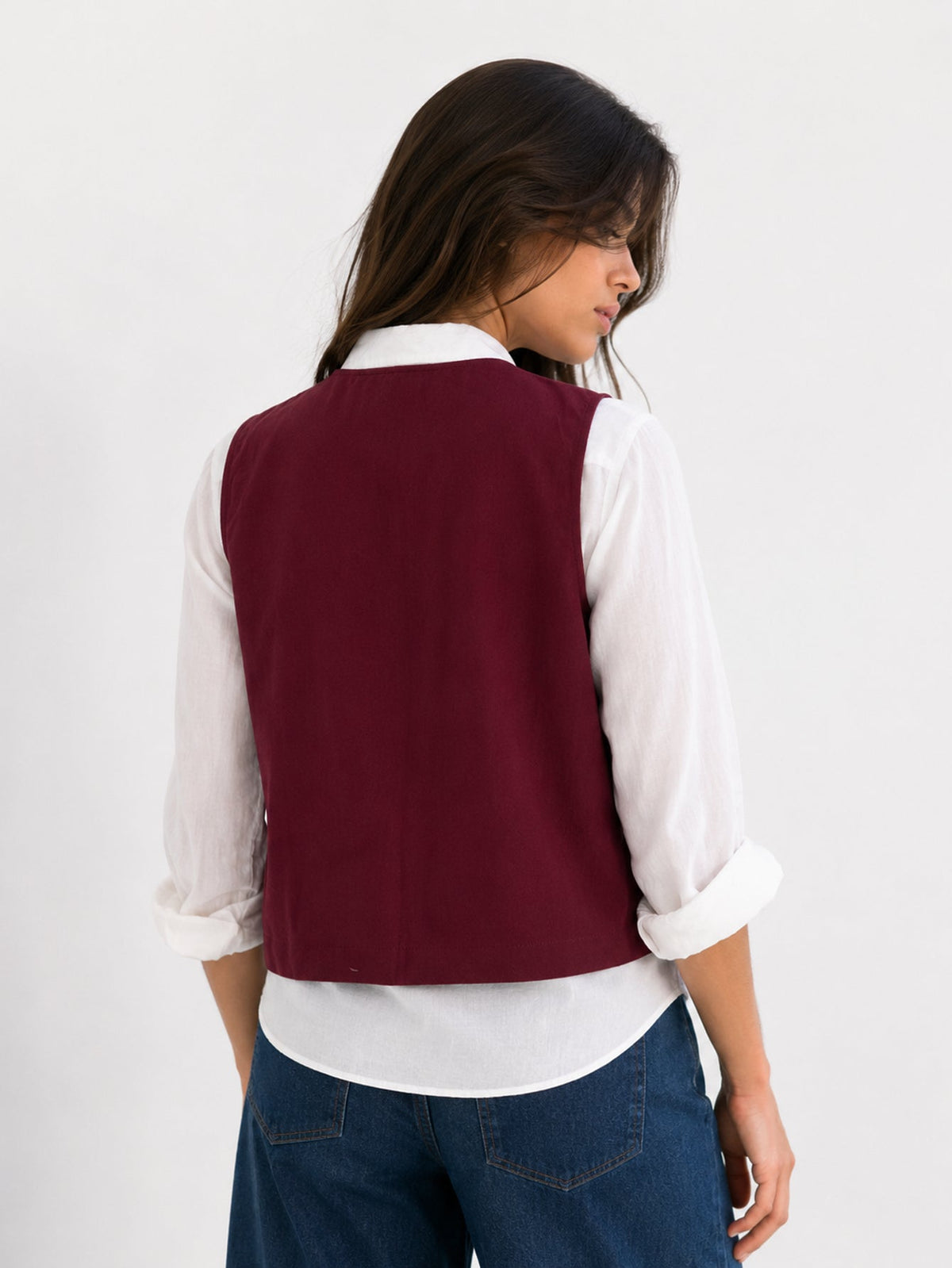 veste en coton pour femme vue 04