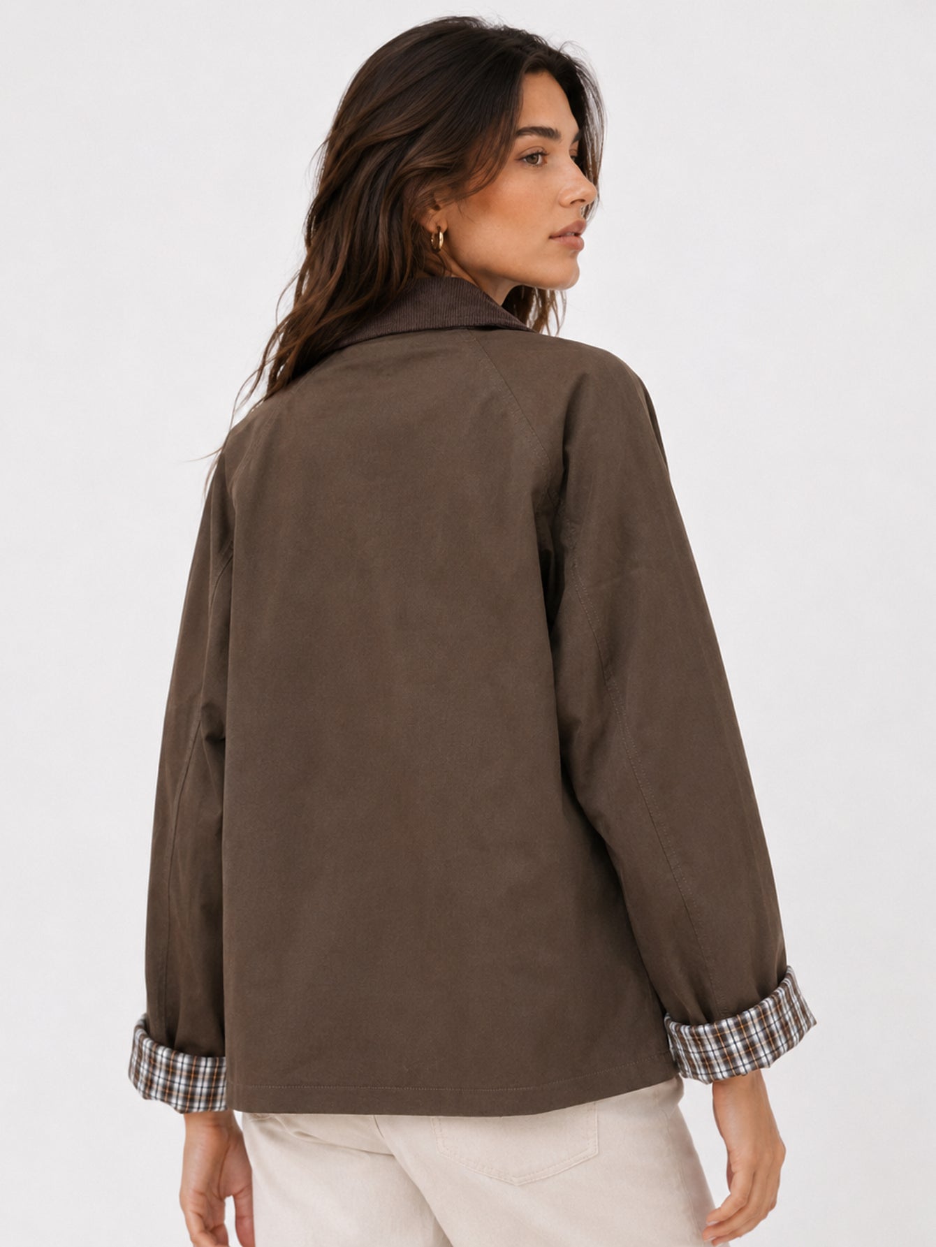 veste en coton pour femme vue 04