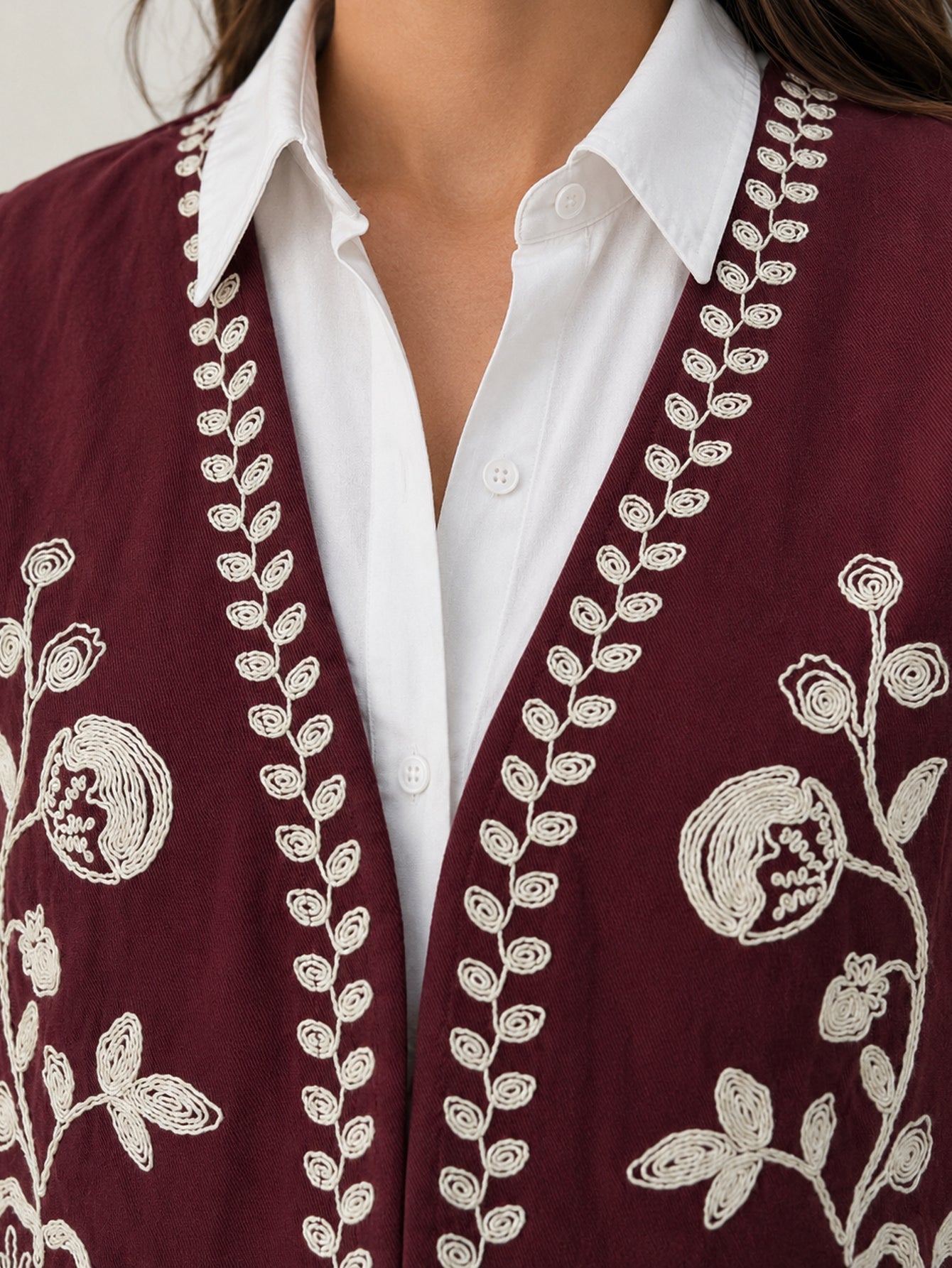veste en coton pour femme vue 05