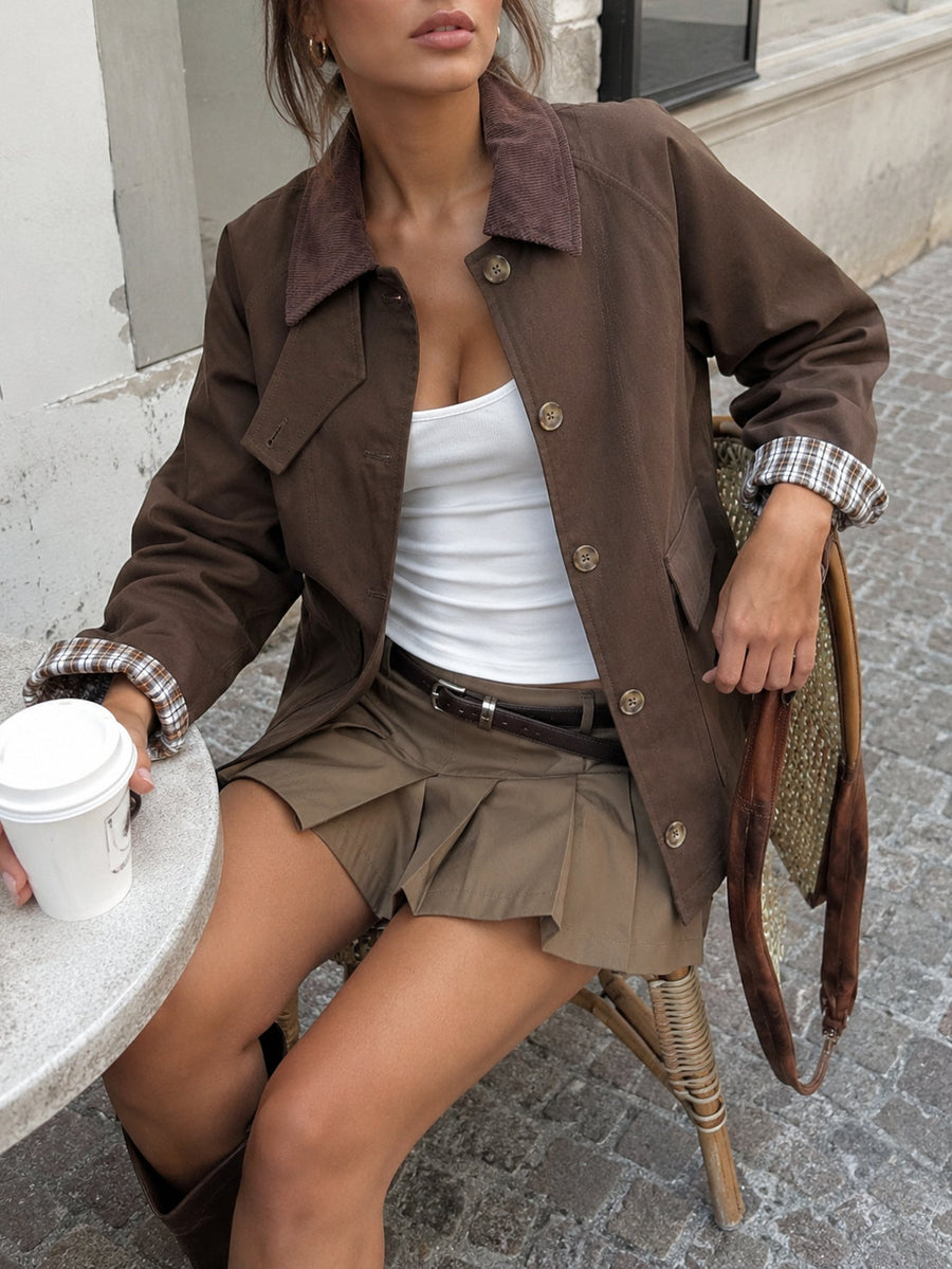veste en coton pour femme vue 08