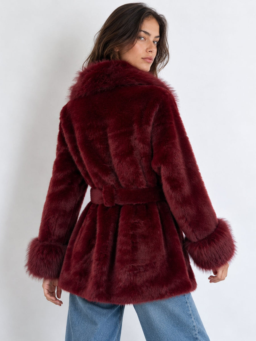 veste en laine pour femme vue 17