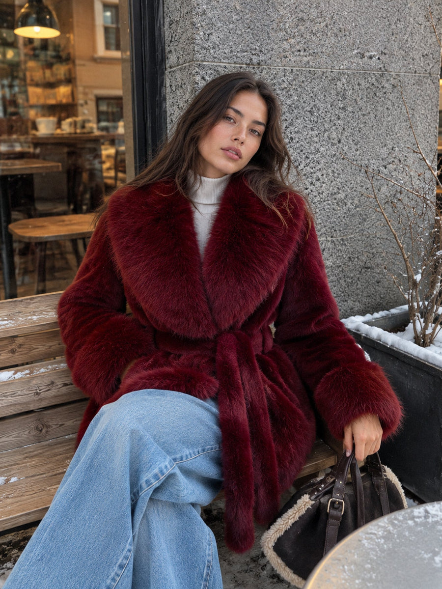 veste en laine pour femme vue 18