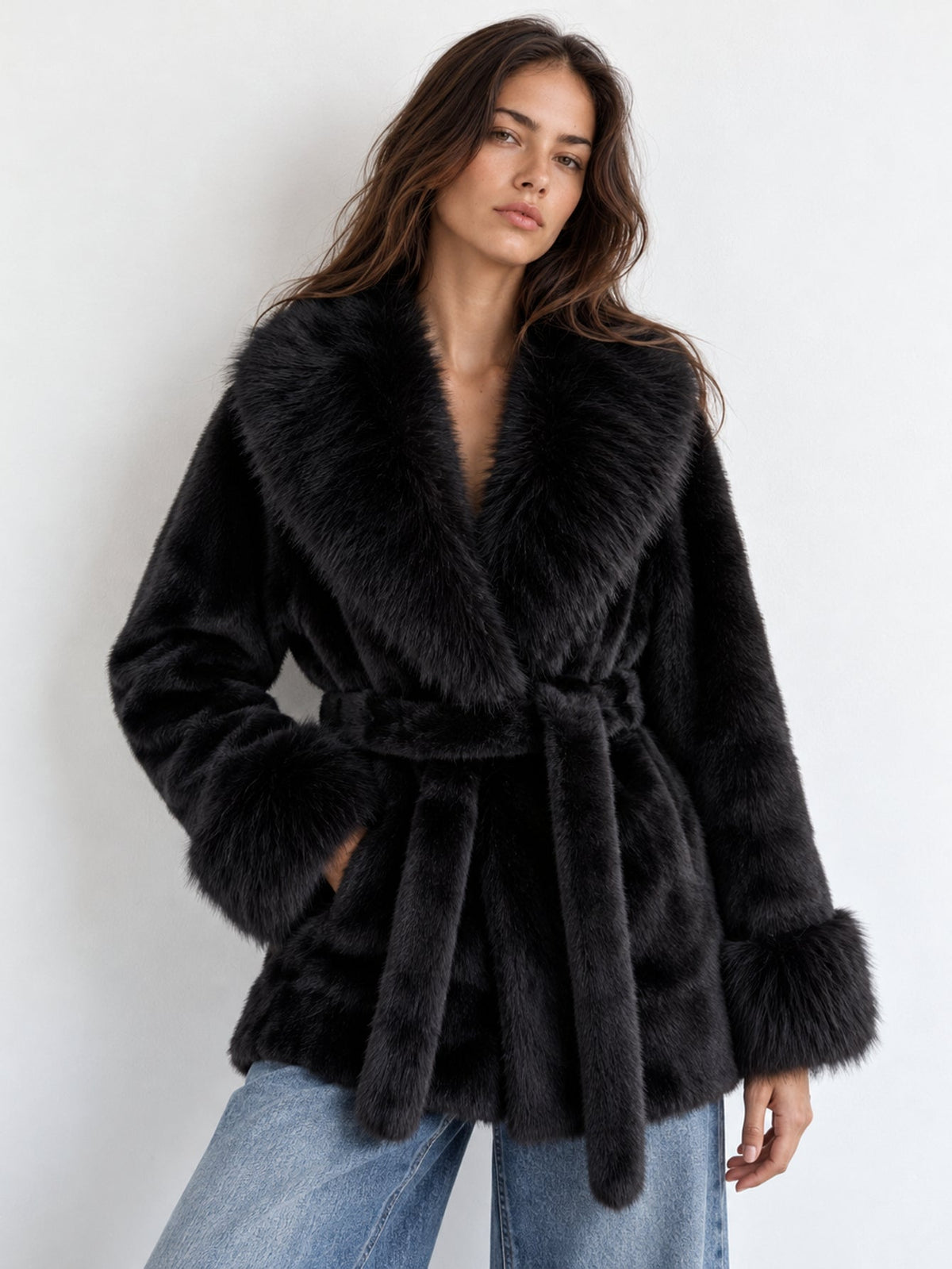 veste en laine pour femme vue 07