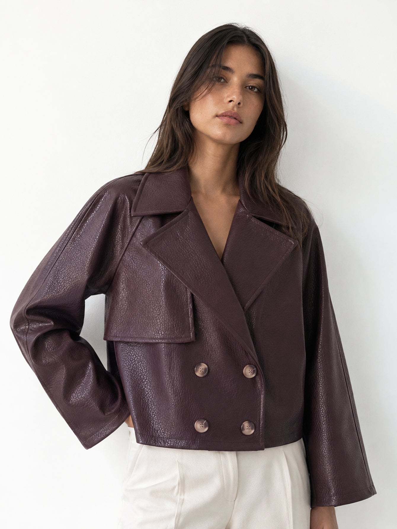 veste en poliretano pour femme vue 13