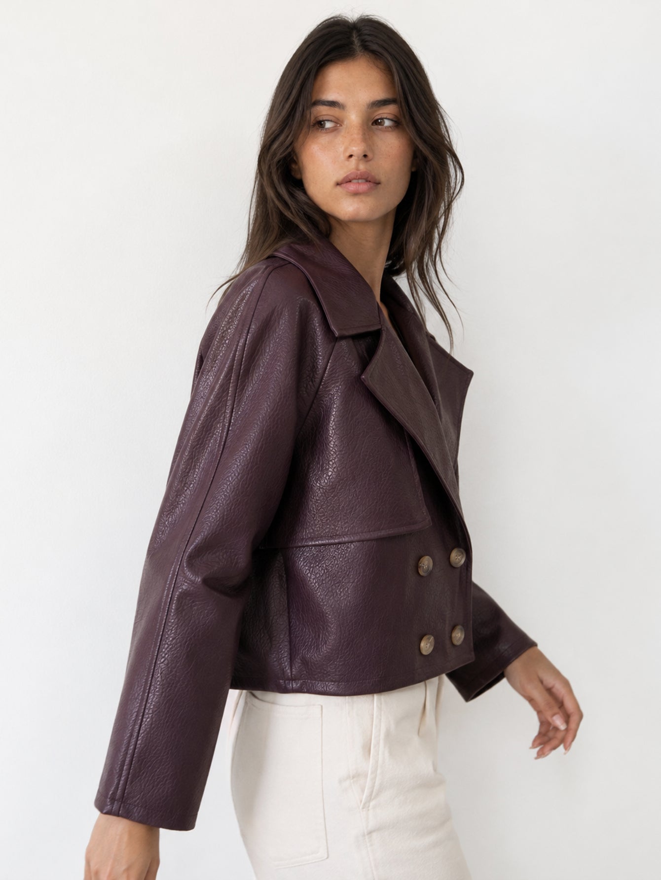 veste en poliretano pour femme vue 14