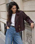 veste en poliretano pour femme vue 18