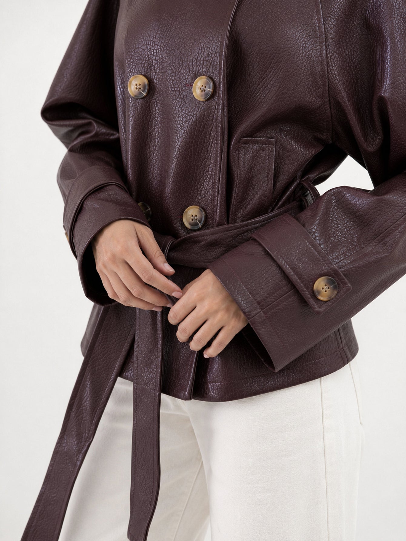 veste en poliretano pour femme vue 21