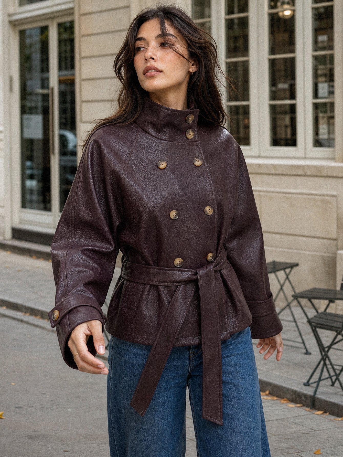 veste en poliretano pour femme vue 22