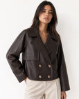 veste en poliretano pour femme vue 02