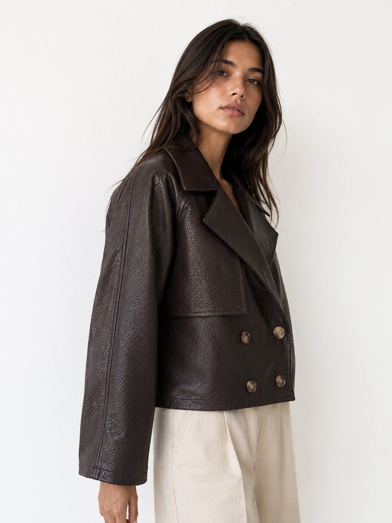 veste en poliretano pour femme vue 03