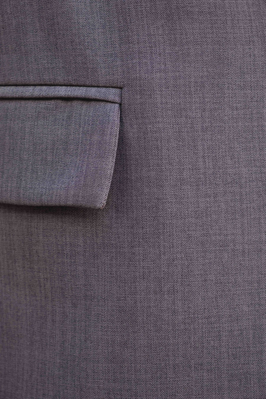 tissu tailleur gris à micro‑texture