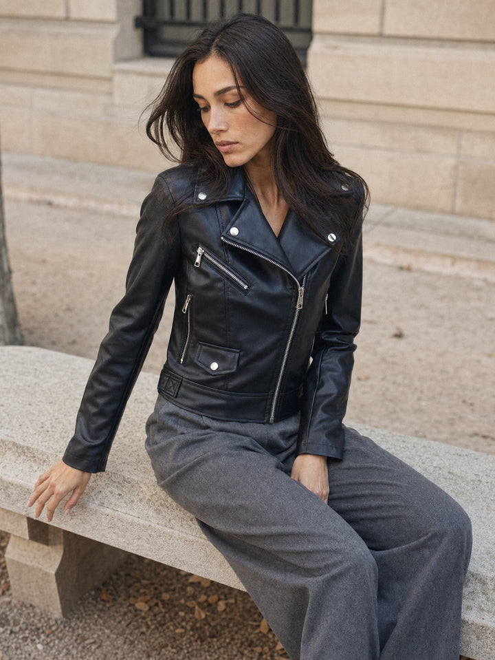 veste BIKER pour femme vue 01