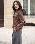 veste BIKER pour femme vue 08