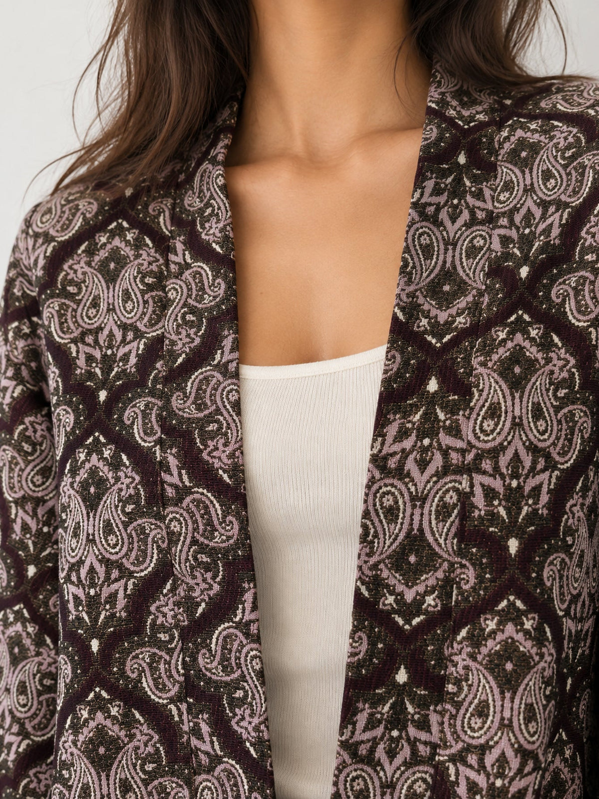 veste texturée pour femme vue 05